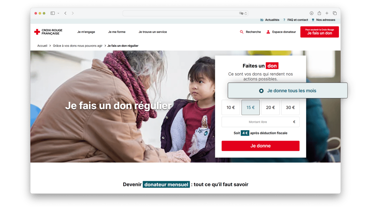 Mockup - Croix-rouge Française