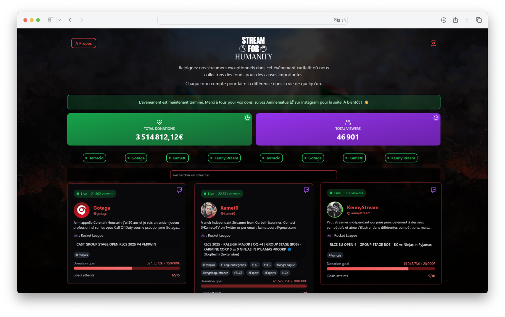 streaming-fundraising-event