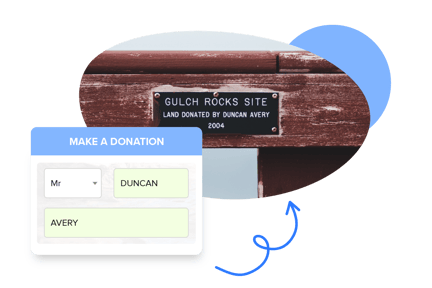 online donation form regular giving